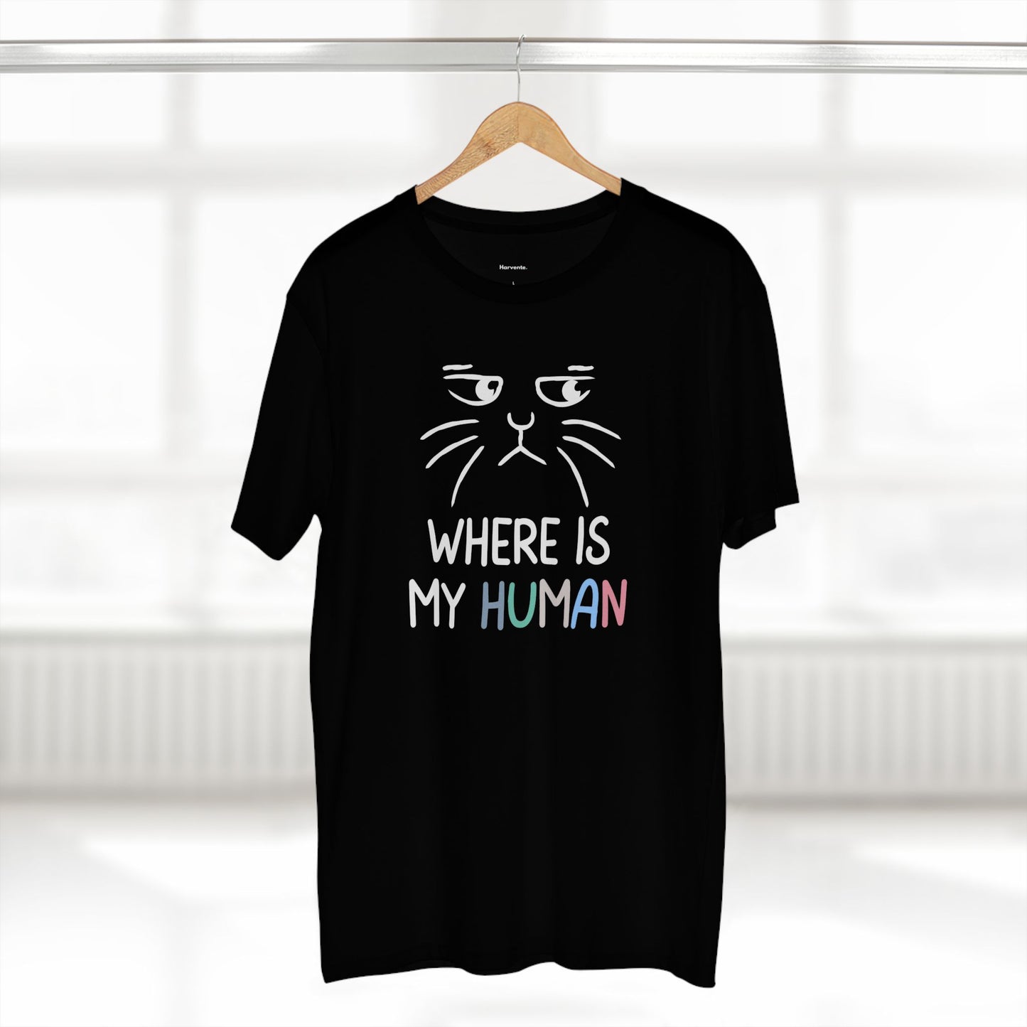 Harvente Meowverse Collection – Where Human Tee