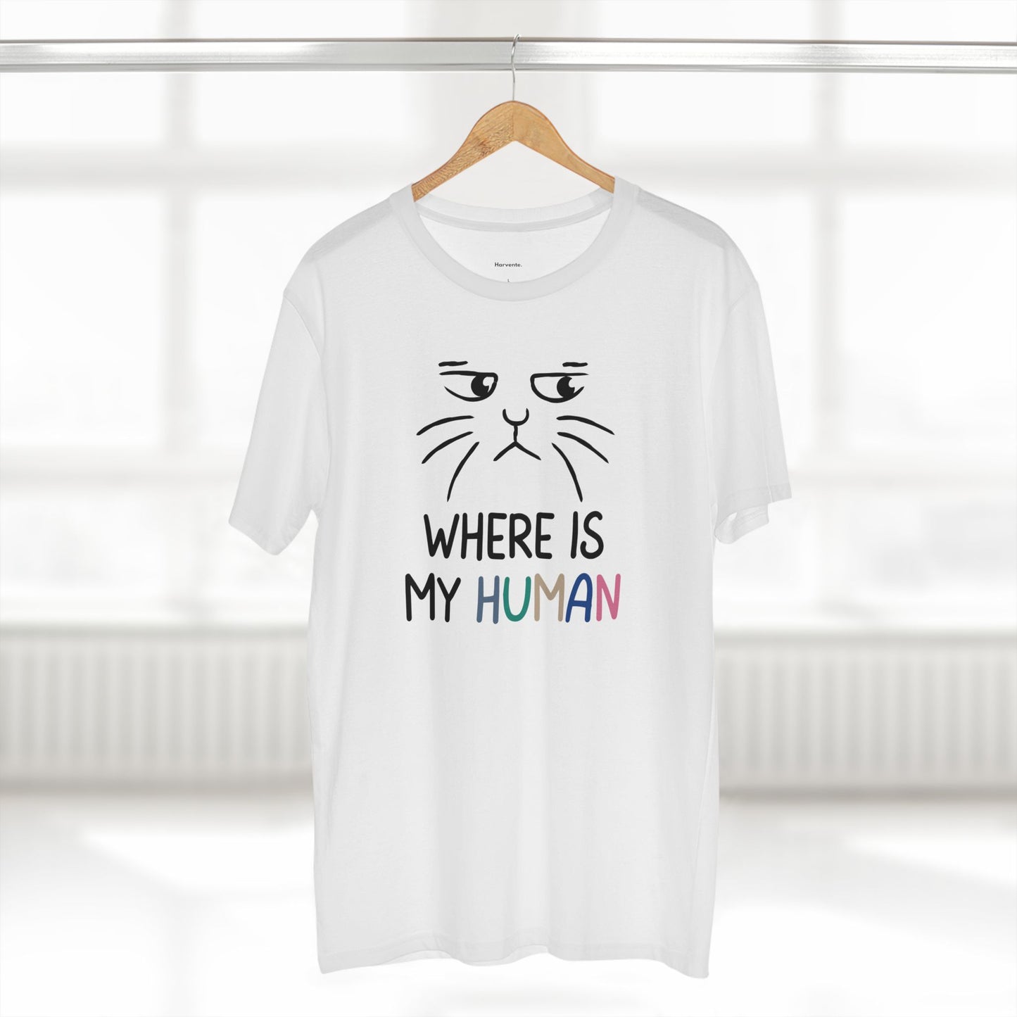 Harvente Meowverse Collection – Where Human Tee