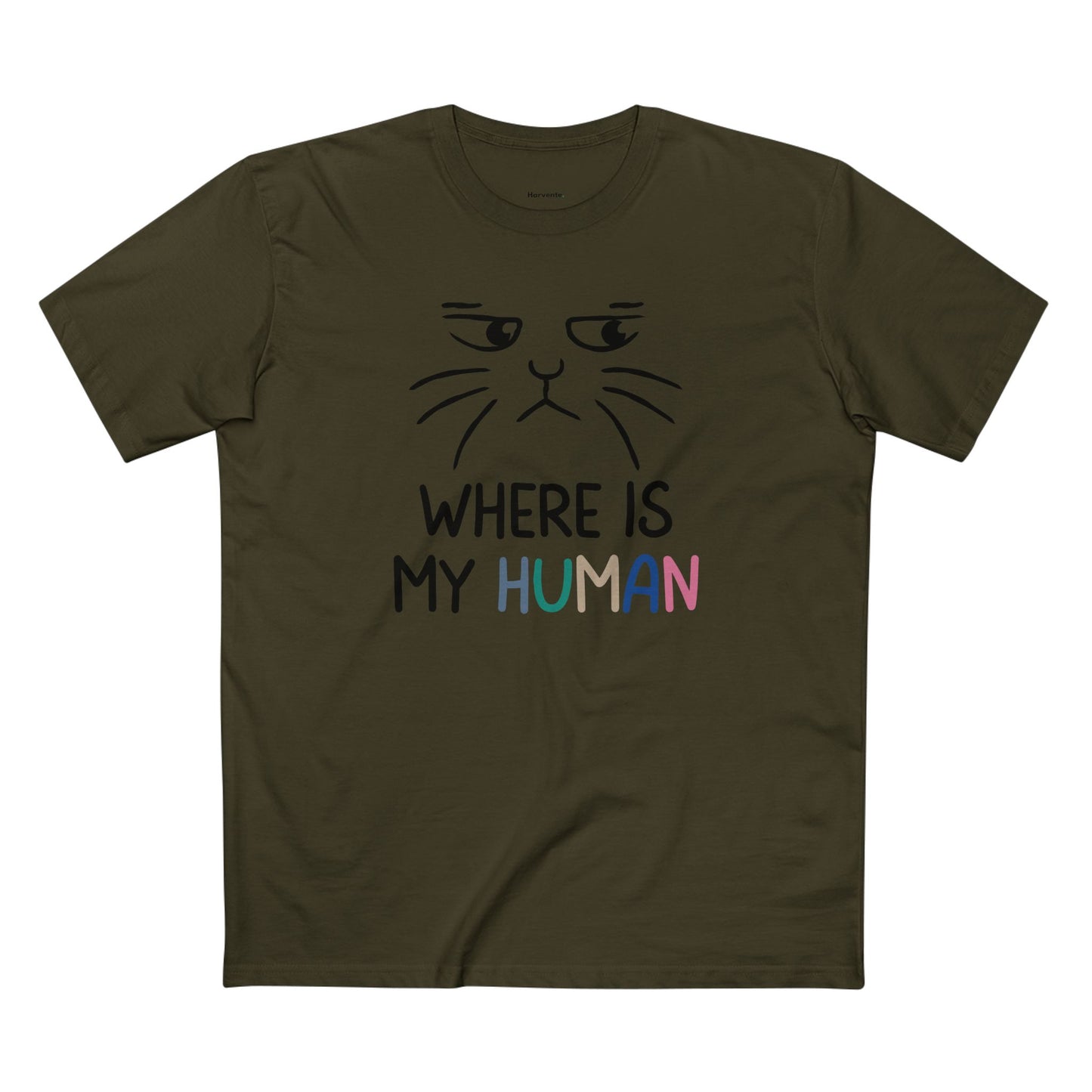 Harvente Meowverse Collection – Where Human Tee