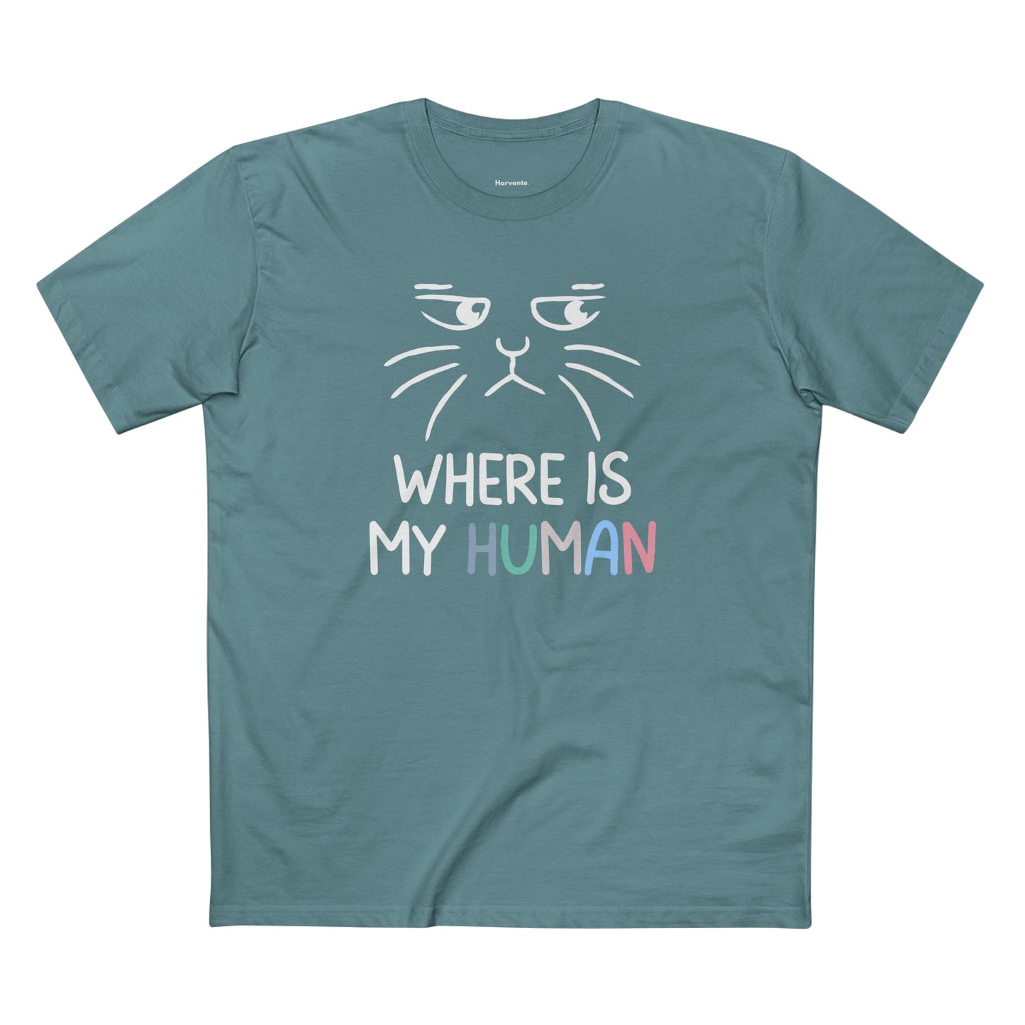 Harvente Meowverse Collection – Where Human Tee