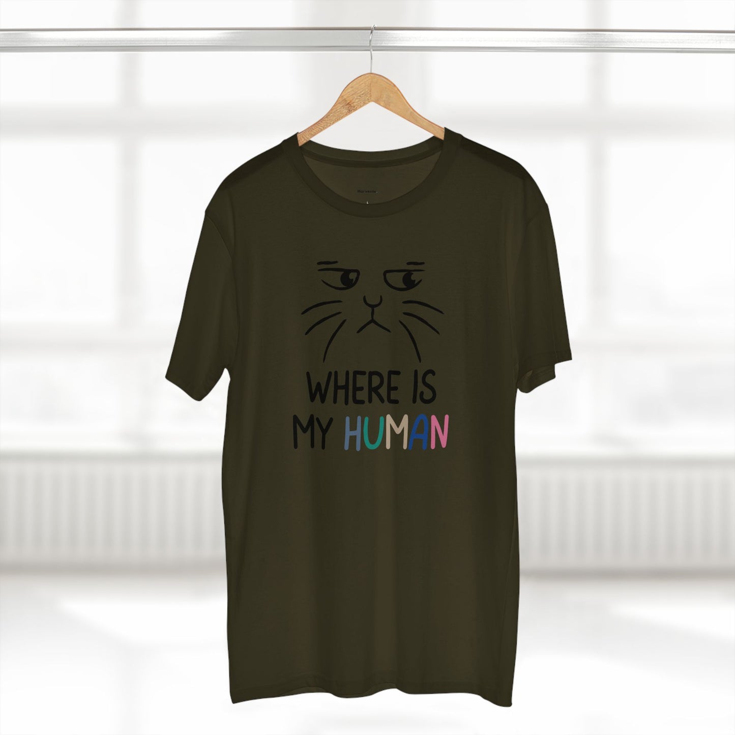 Harvente Meowverse Collection – Where Human Tee