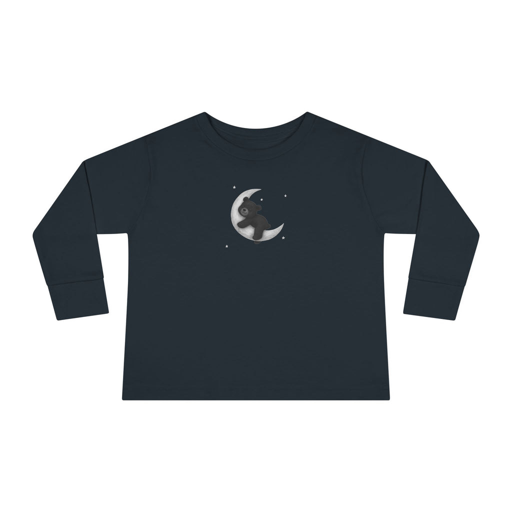 Cozy Lunar Long Sleeve Tee - Black
