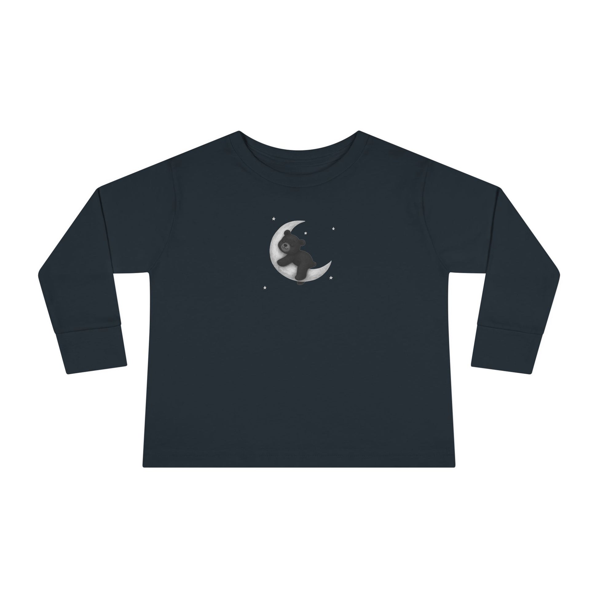 Cozy Lunar Long Sleeve Tee - Black