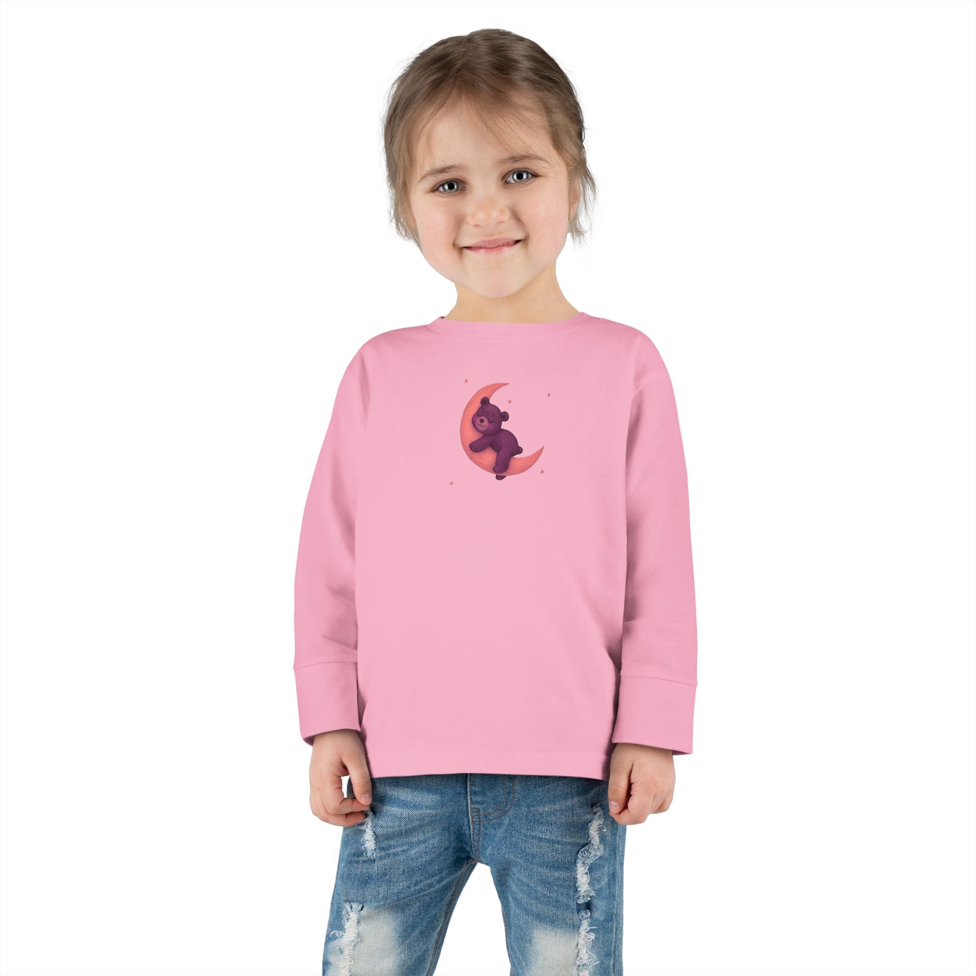 Cozy Lunar Long Sleeve Tee - Pink