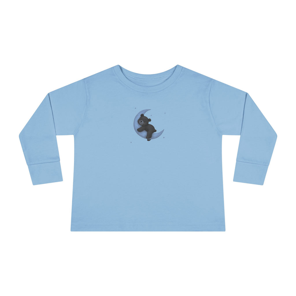 Cozy Lunar Long Sleeve Tee - Blue