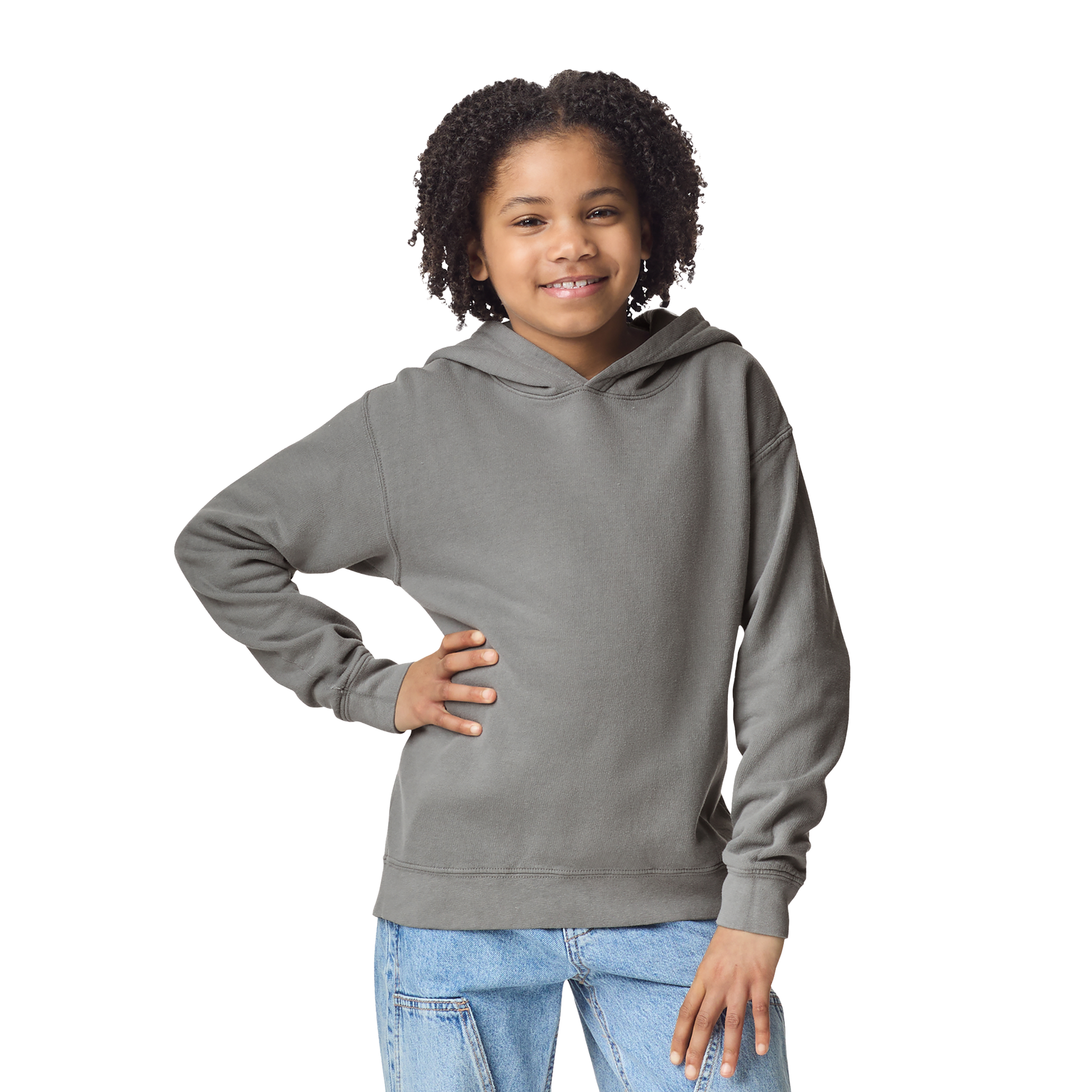 Kids Organic Hoodie - Grey
