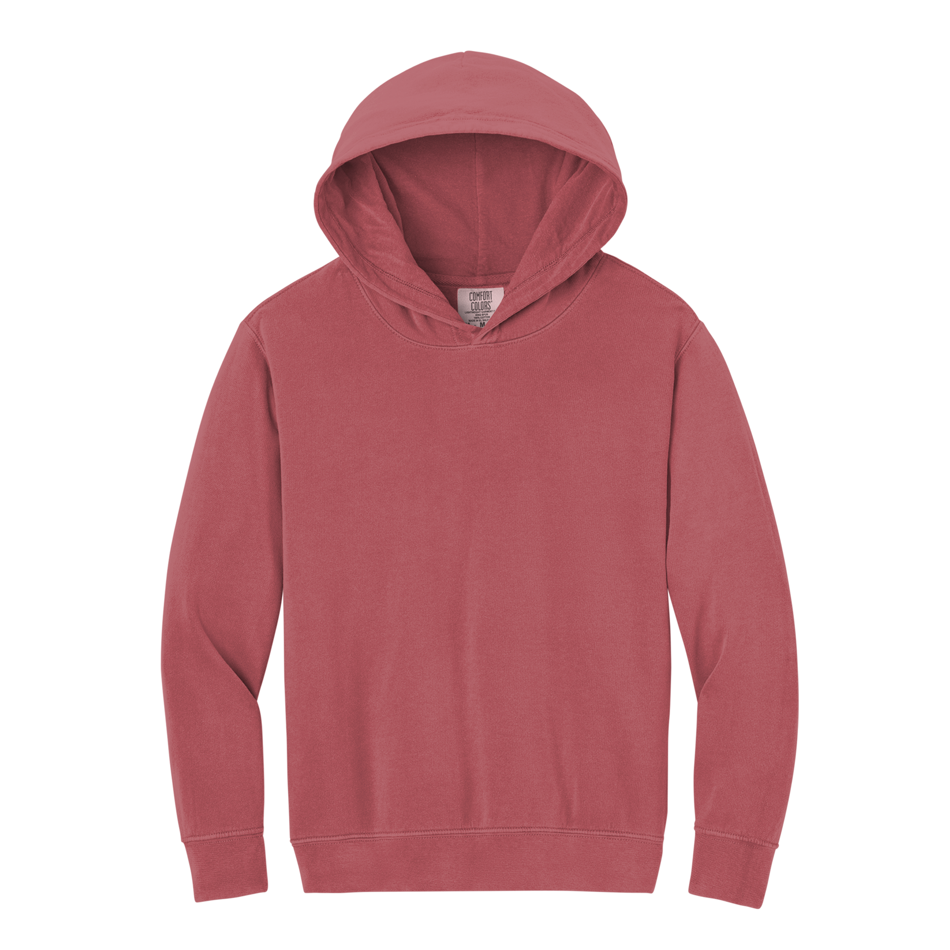 Kids Organic Hoodie - Crimson
