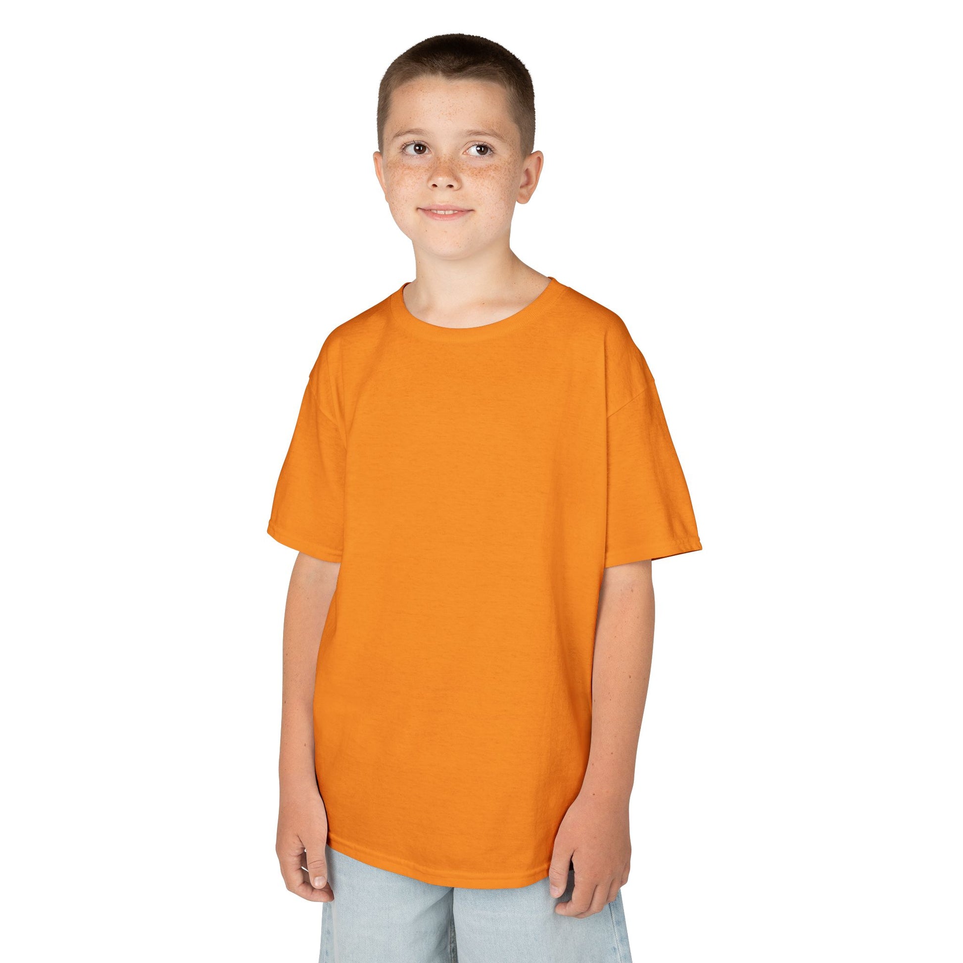 Kids Organic Short Sleeve Tee - Orange