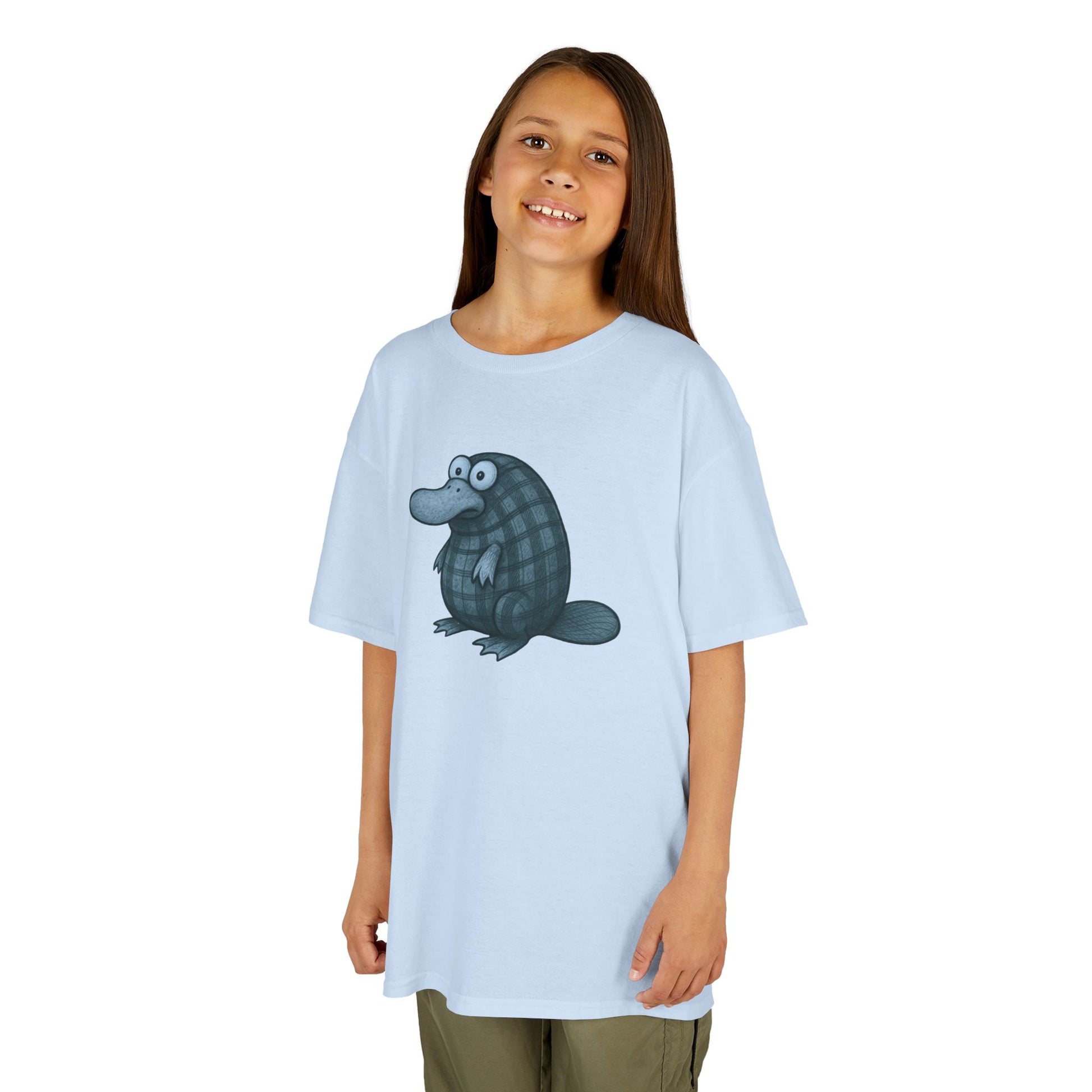 Goofy Beaver Short Sleeve Tee - Blue