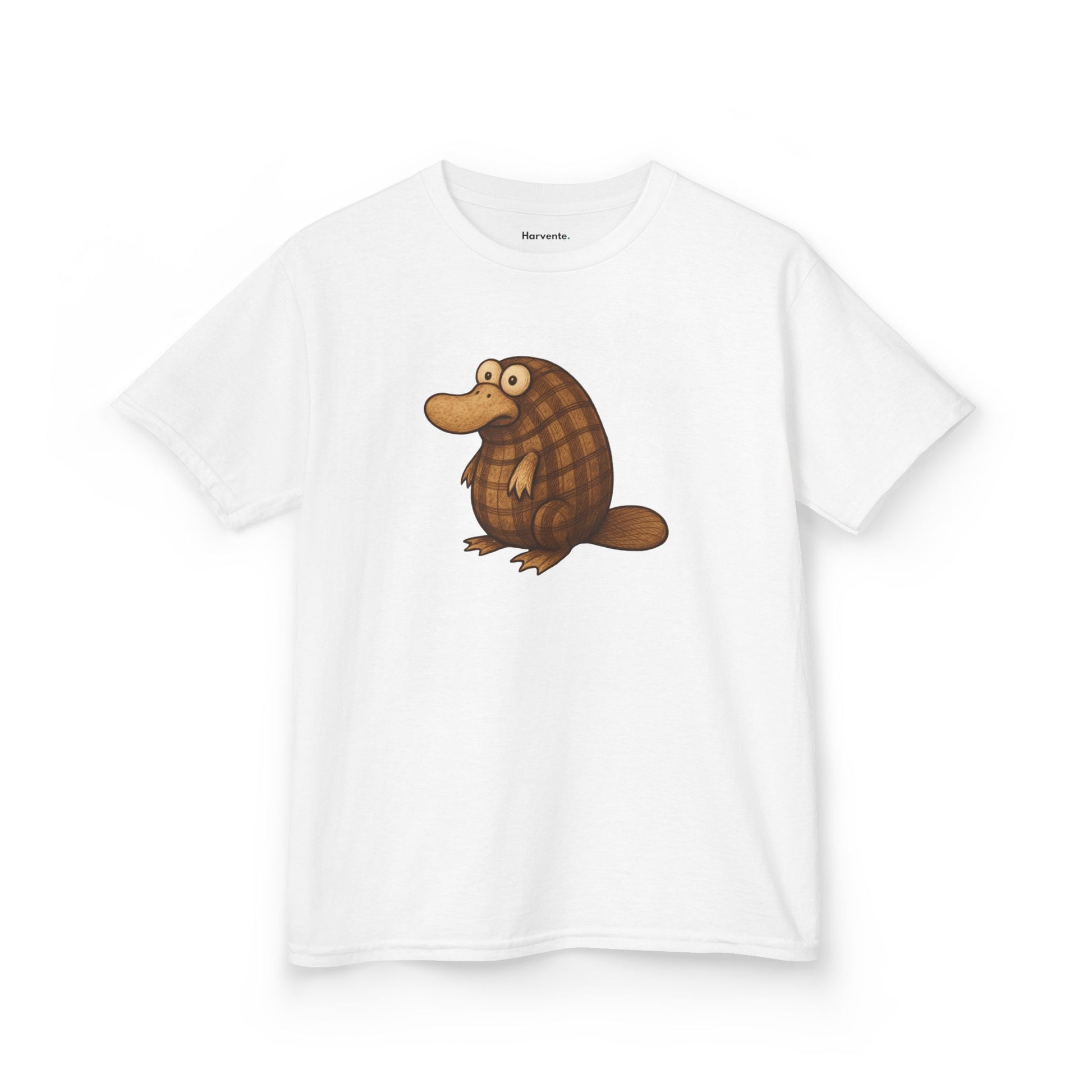 Goofy Beaver Short Sleeve Tee - White