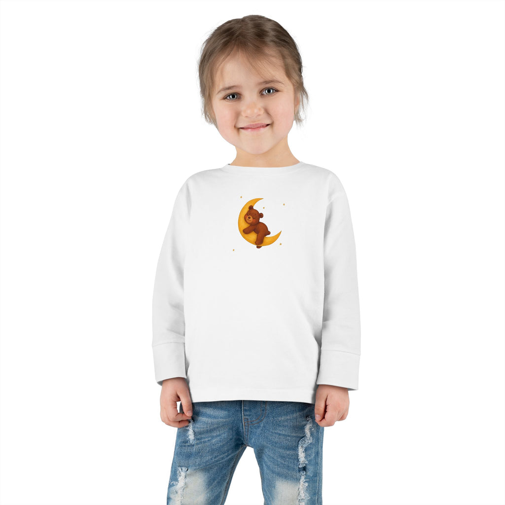 Cozy Lunar Long Sleeve Tee - White