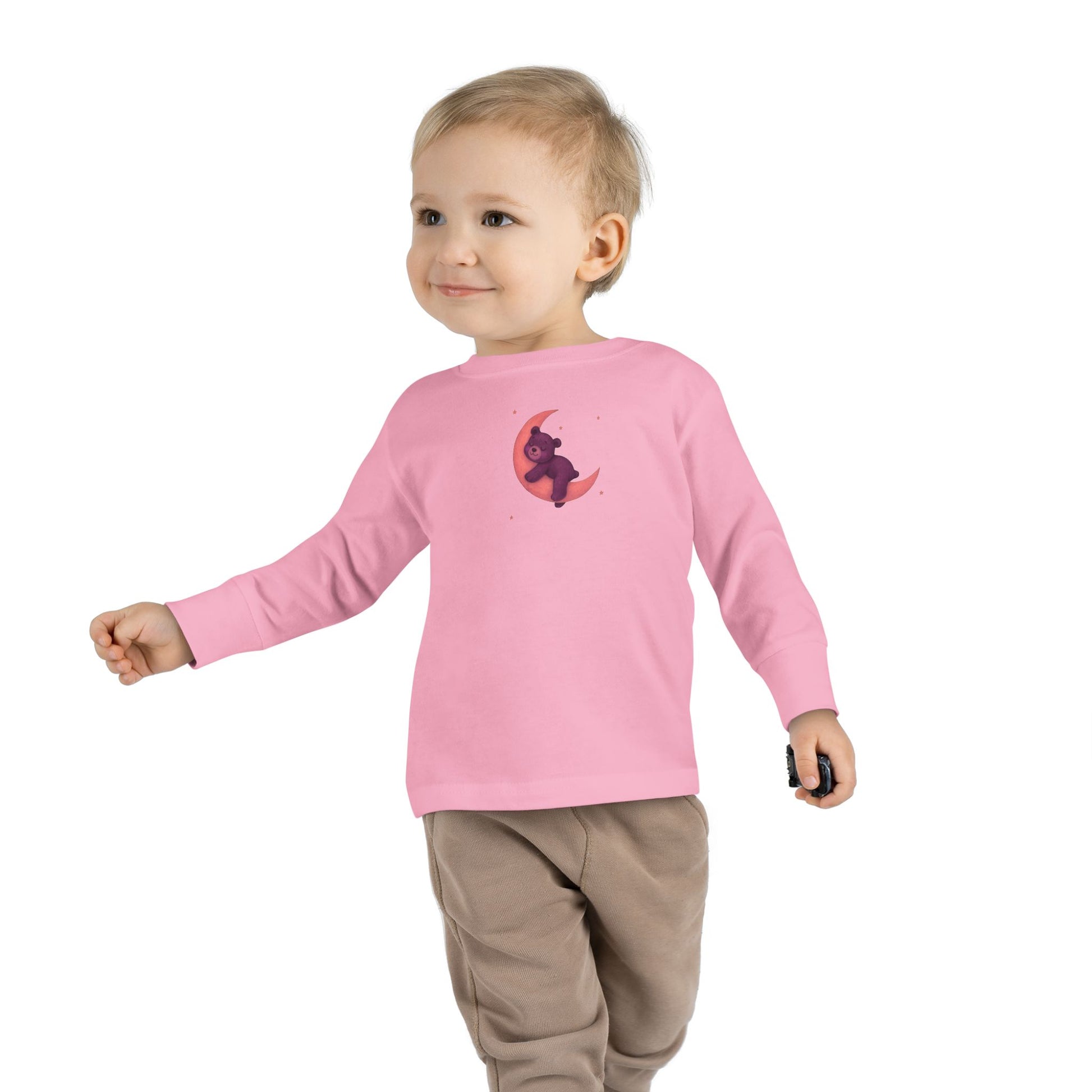 Cozy Lunar Long Sleeve Tee - Pink