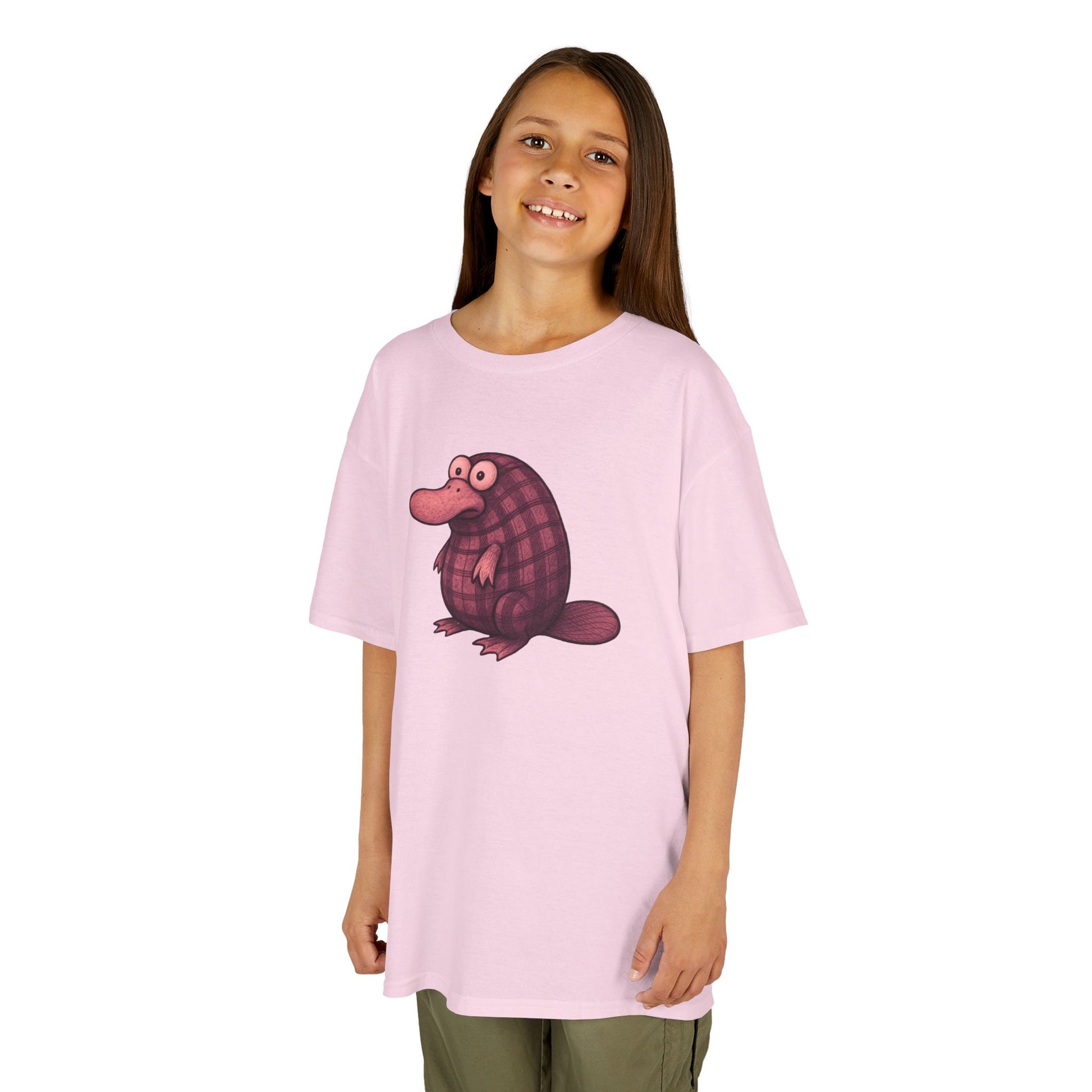 Goofy Beaver Short Sleeve Tee - Pink