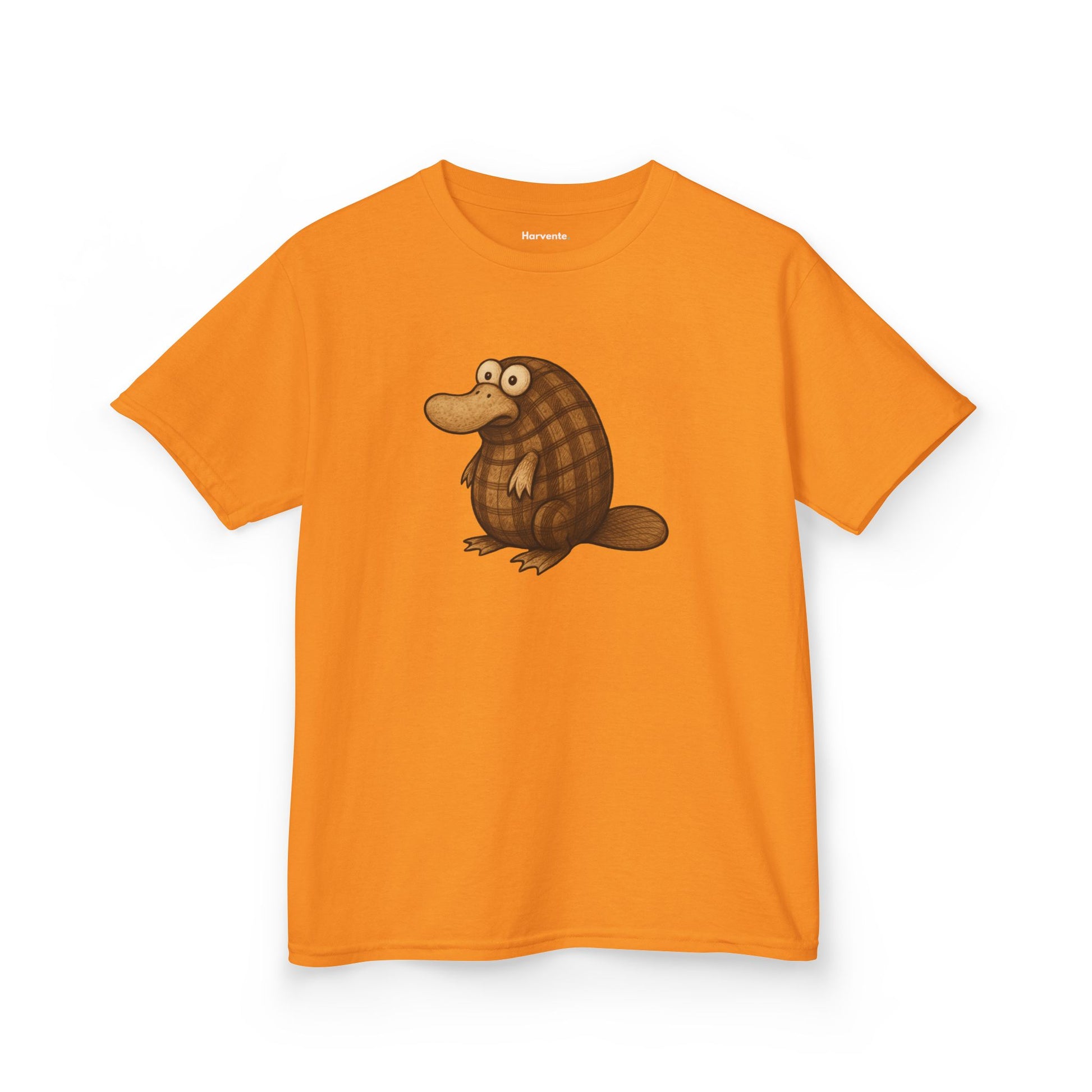 Goofy Beaver Short Sleeve Tee - Orange