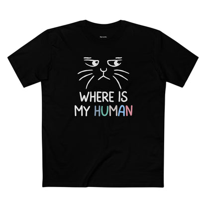Harvente Meowverse Collection – Where Human Tee