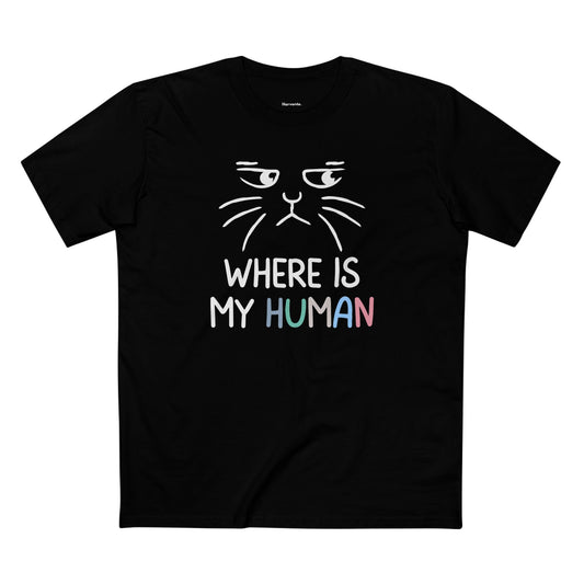 Harvente Meowverse Collection – Where Human Tee