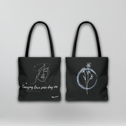Carrying Love Tote Bag |  Cara Madre Collection
