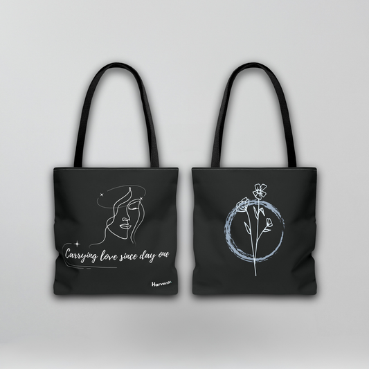 Carrying Love Tote Bag |  Cara Madre Collection