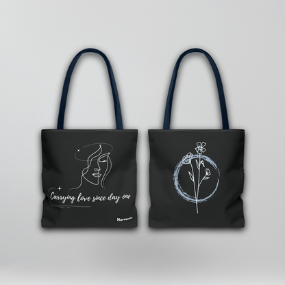 Carrying Love Tote Bag |  Cara Madre Collection